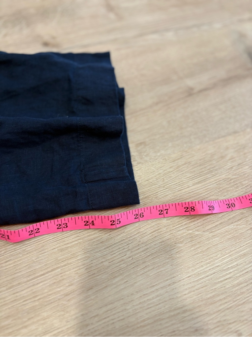 Quince 100% European Linen Wide Leg Pants In Deep Navy - Picture 8 of 8